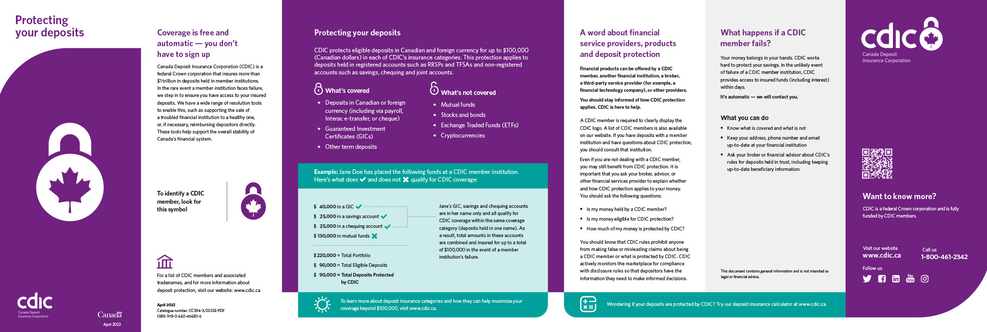Protecting Your Deposits brochure