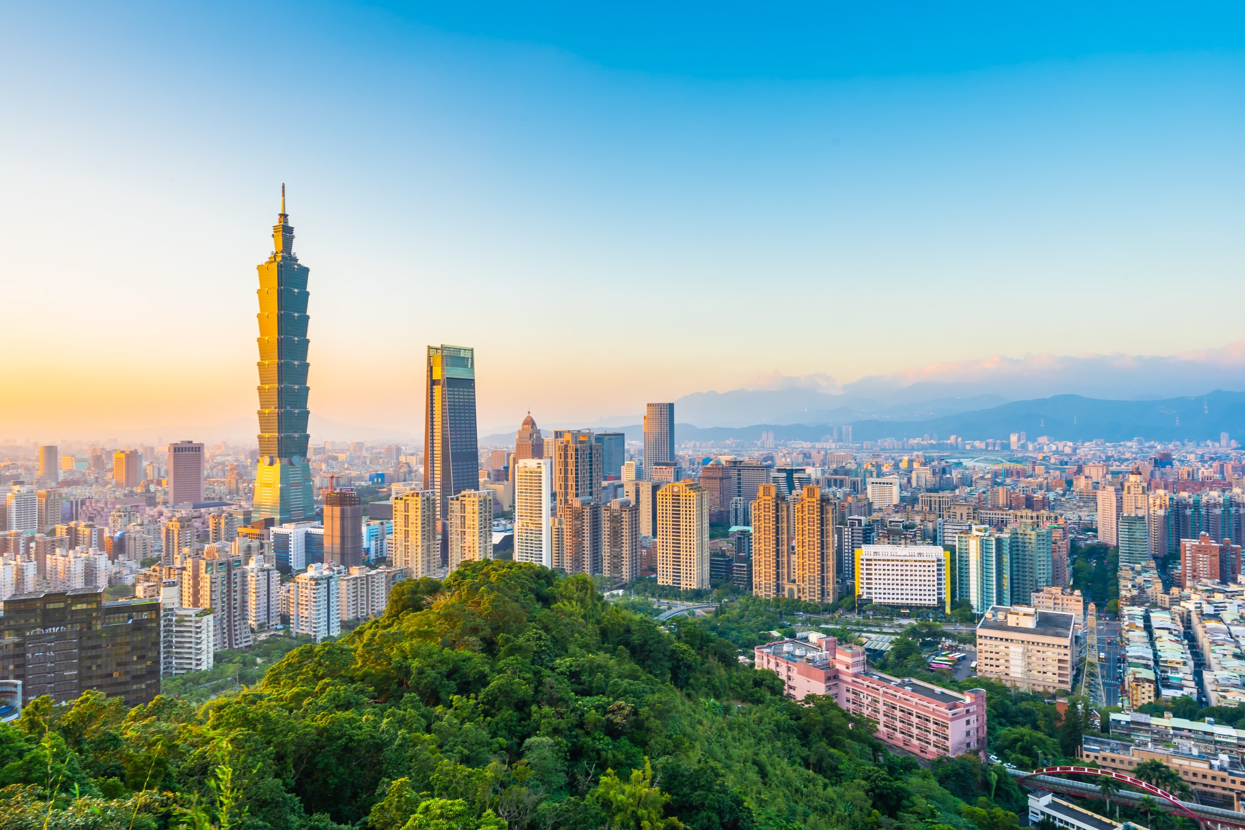 Taipei City skyline
